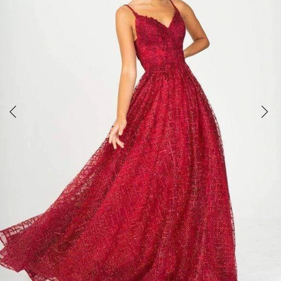 Eureka Prom/Evening Dress, Navy, Size Large - Picture 2 of 6